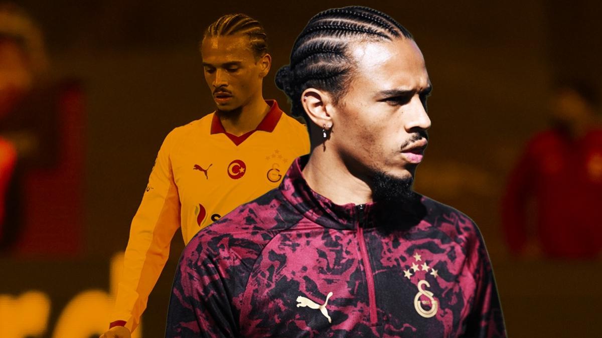 leroy sane galatasaray transfer almanya fotoraflar resimleri