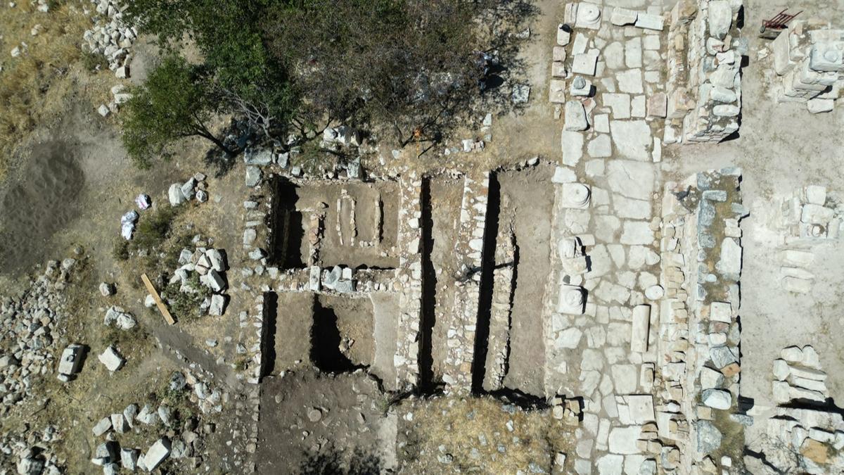 Timbriada Antik Kenti sparta kaz almalar arkeoloji antik kent fotoraflar resimleri