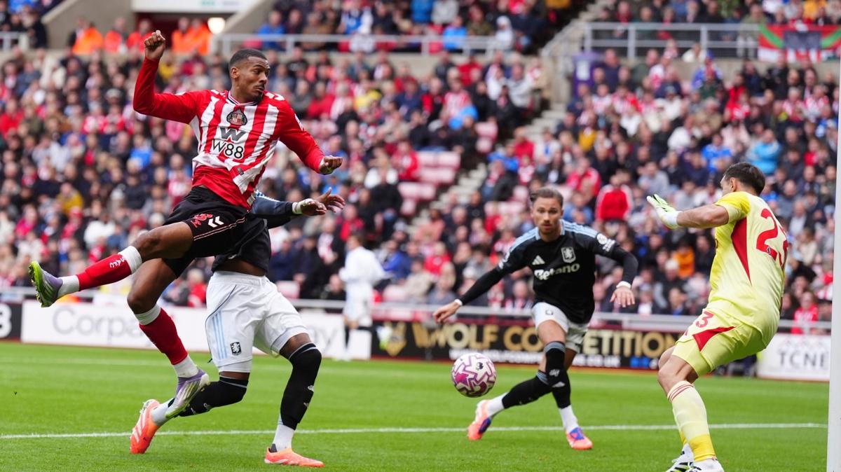 Sunderland  Aston Villa  Premier Lig fotoraflar resimleri