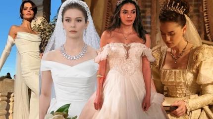 Sosyal medyan�n g�ndeminden d��medi: Dizilerdeki o gelinlikler h�l� konu�uluyor