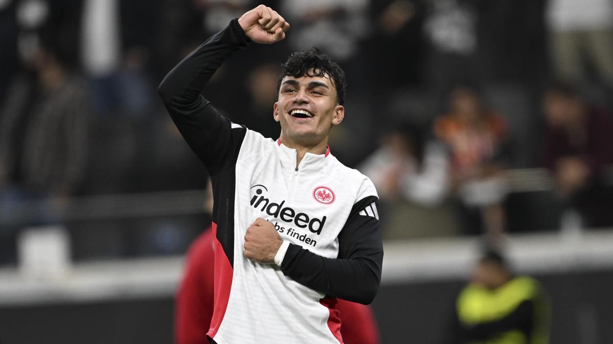 can uzun eintracht frankfurt bundesliga fotoraflar resimleri