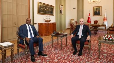 TBMM Bakan Kurtulmu, Zimbabveli Bykeliyi kabul etti