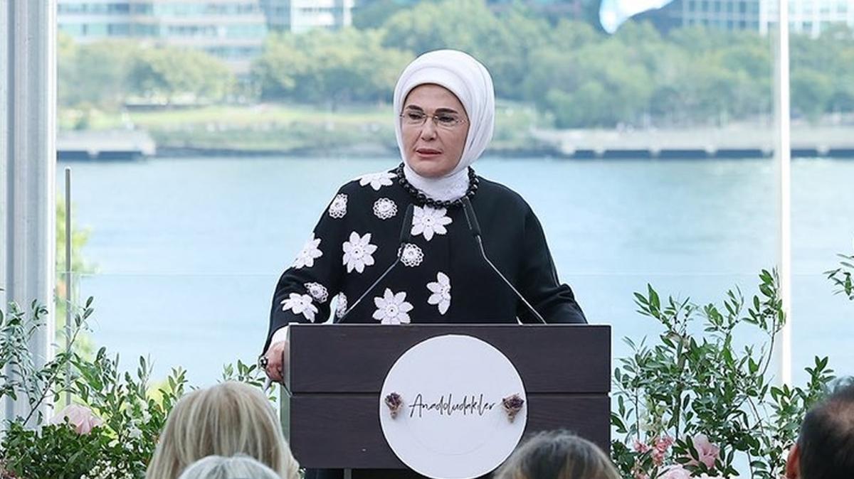 Emine Erdoan BM Anadolu fotoraflar resimleri