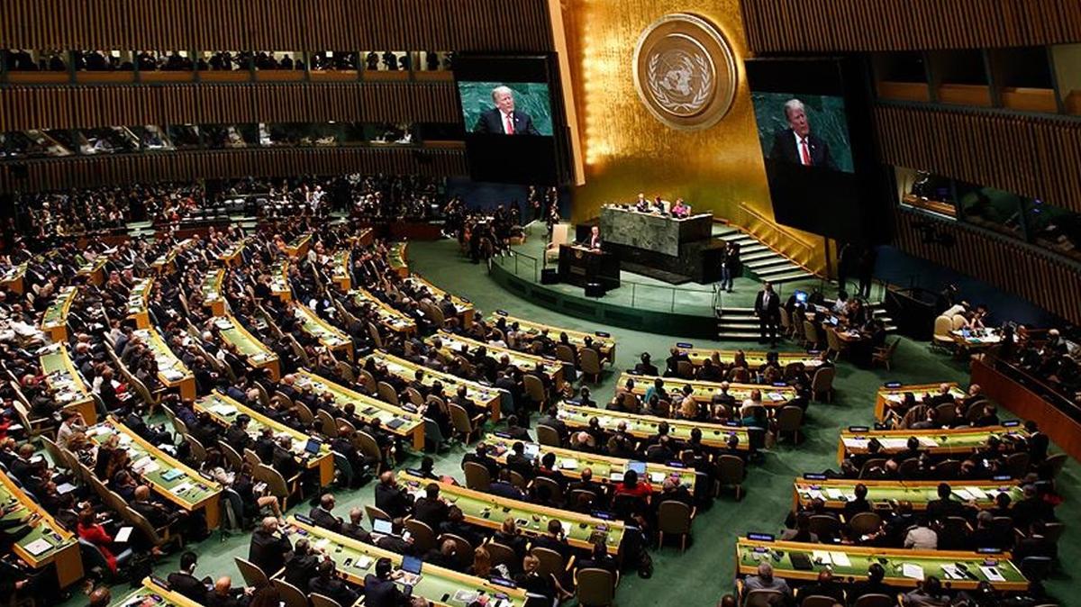 trump ABD BM fotoraflar resimleri