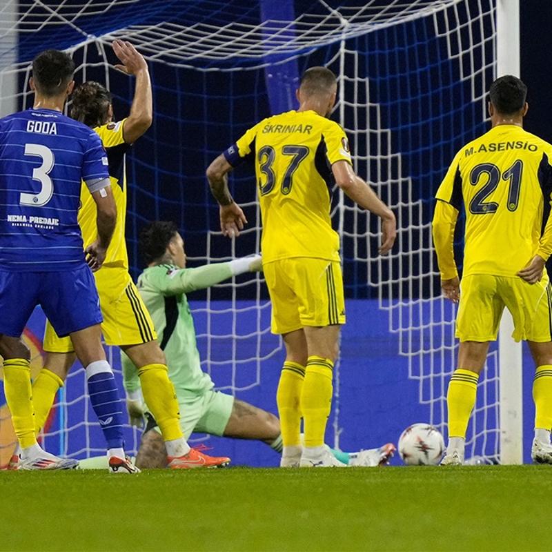 MA SONUCU: Dinamo Zagreb 3-1 Fenerbahe