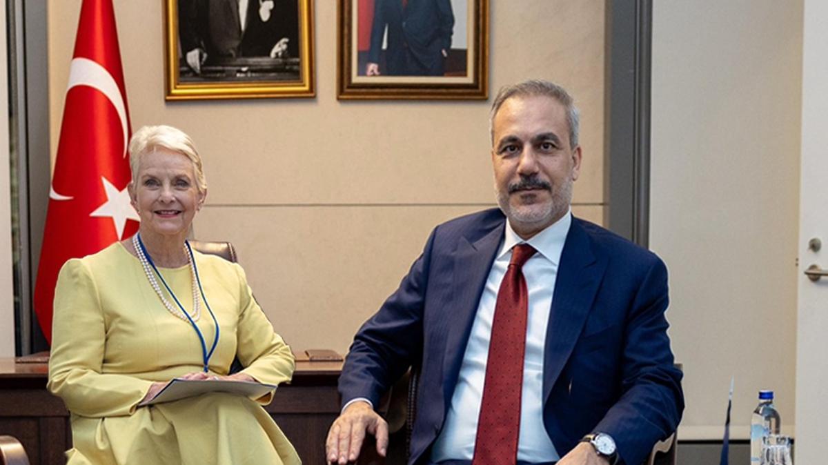 Hakan Fidan Cindy McCain WFP ibirlii fotoraflar resimleri