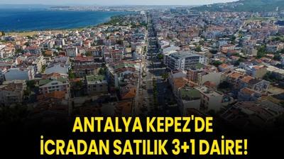 Antalya Kepez'de icradan satlk 3+1 daire!