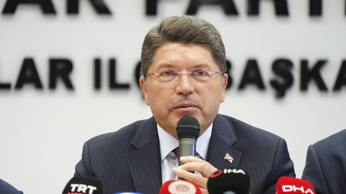 Adalet Bakan Ylmaz Tun Yarg Milletin Yargs ak parti fotoraflar resimleri