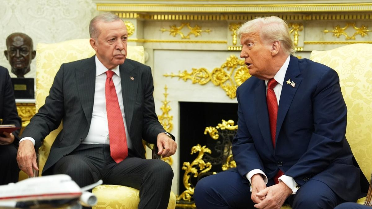 Erdoan Trump bulumas Beyaz Saray grmesi Trkiye ABD ilikileri fotoraflar resimleri