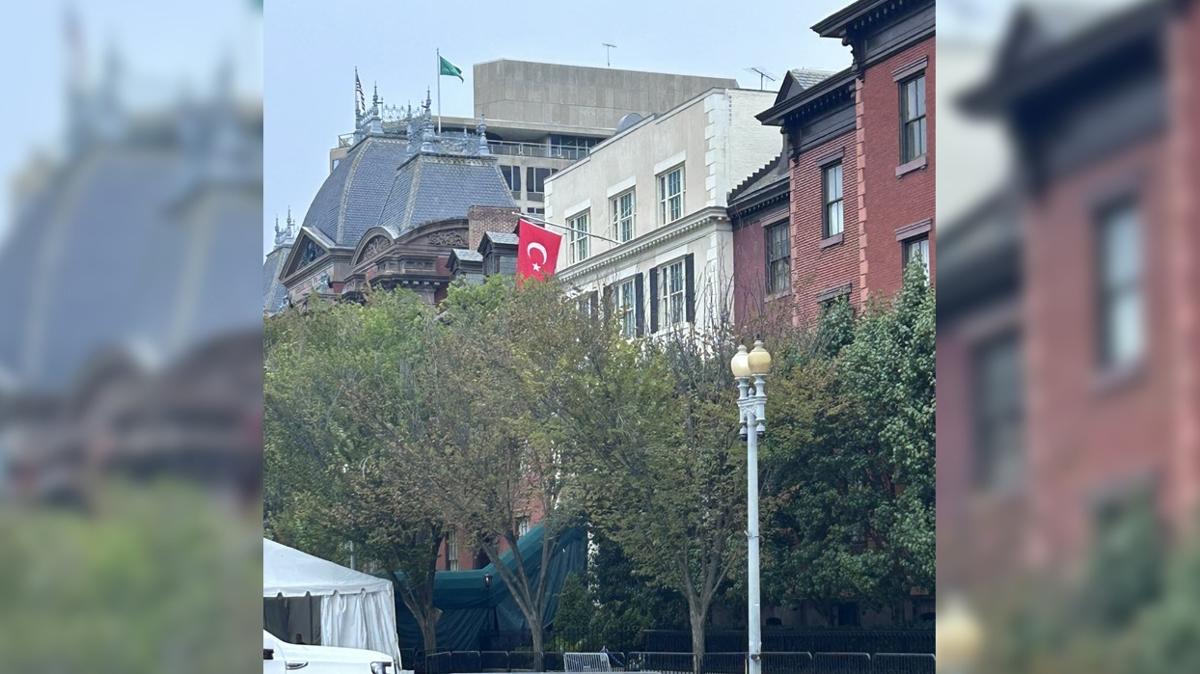 Bakan Erdoan Blair House ABD fotoraflar resimleri