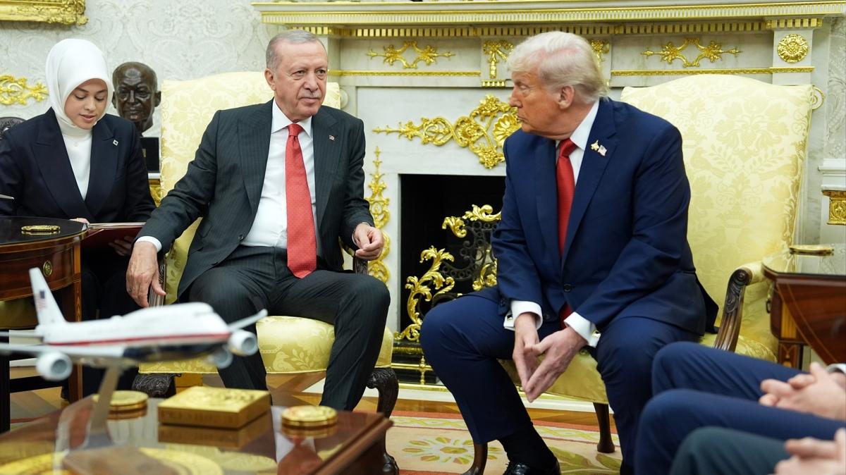 Erdoan Trump bulumas Beyaz Saray toplants Trkiye-ABD ilikileri fotoraflar resimleri