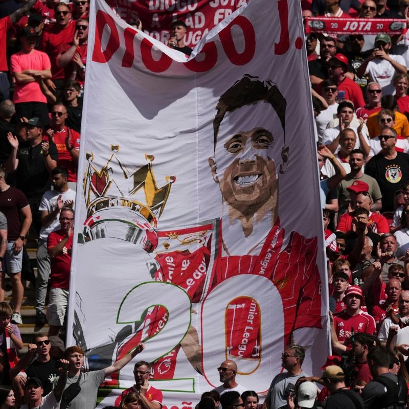 Liverpool, Diogo Jota'nn tm cretini ailesine dedi