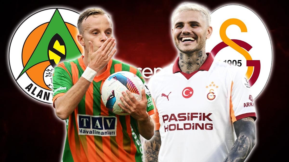 Alanyaspor - Galatasaray ma�� saat ka�ta Alanyaspor - Galatasaray ma�� hangi kanalda Alanyaspor Galatasaray S�per Lig foto�raflar� resimleri