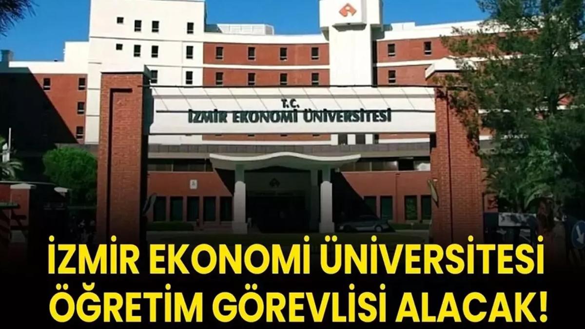 zmir Ekonomi niversitesi retim Grevlisi Alm Rektrlk lan fotoraflar resimleri