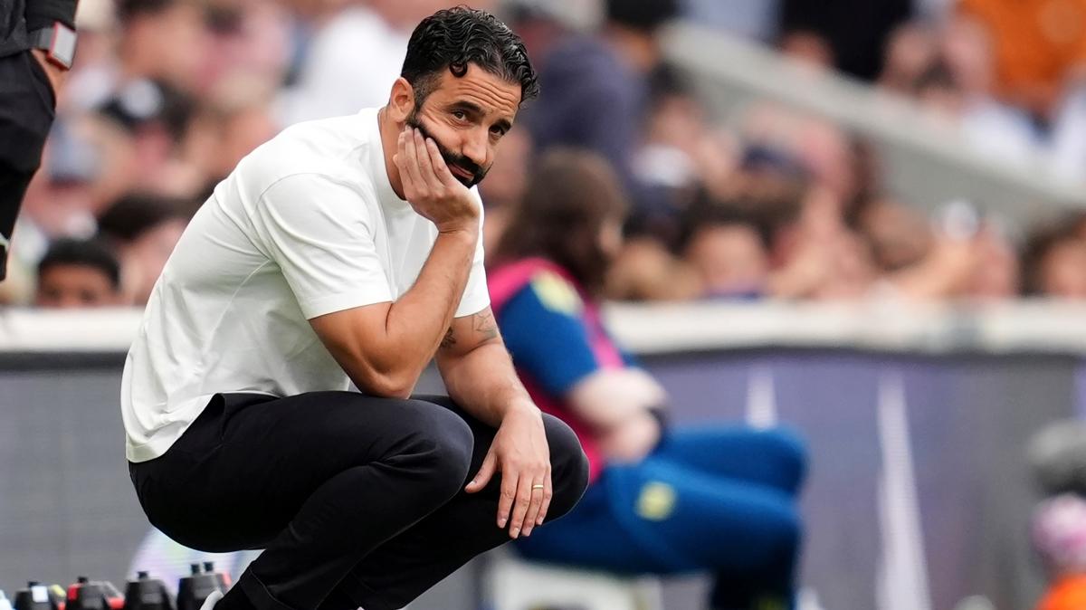 ruben amorim manchester united premier lig fotoraflar resimleri