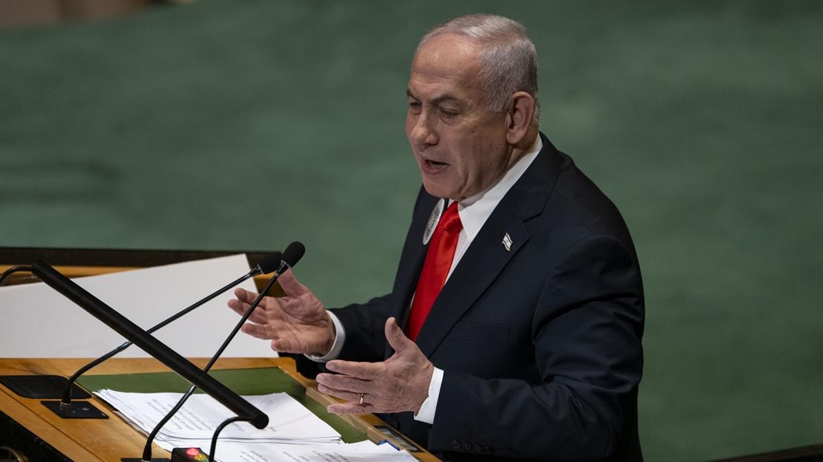 srail Soykrm Netanyahu Protestosu BM 80. Genel Kurulu fotoraflar resimleri