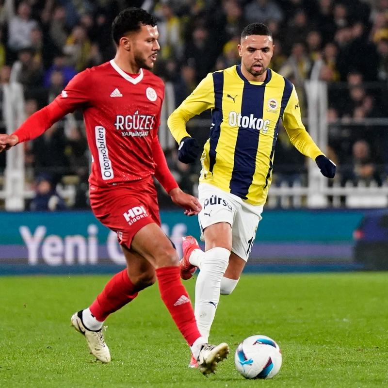 Fenerbahe ile Antalyaspor 59. kez kar karya