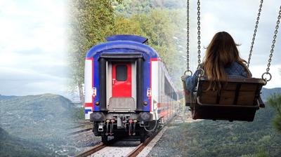 Turistik Karaelmas Ekspresi yolcular Yenice Seyir Teras molasnda: Yldzlar seyrederek yolculuk etmek unutulmaz bir deneyim