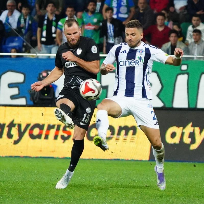 Kas�mpa�a, Rize deplasman�ndan son dakika gol�yle galip ayr�ld�