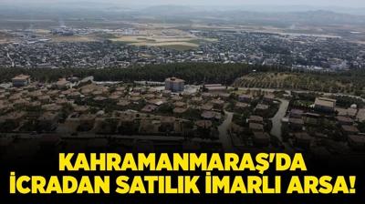 Kahramanmara Trkolu'da icradan satlk imarl arsa!
