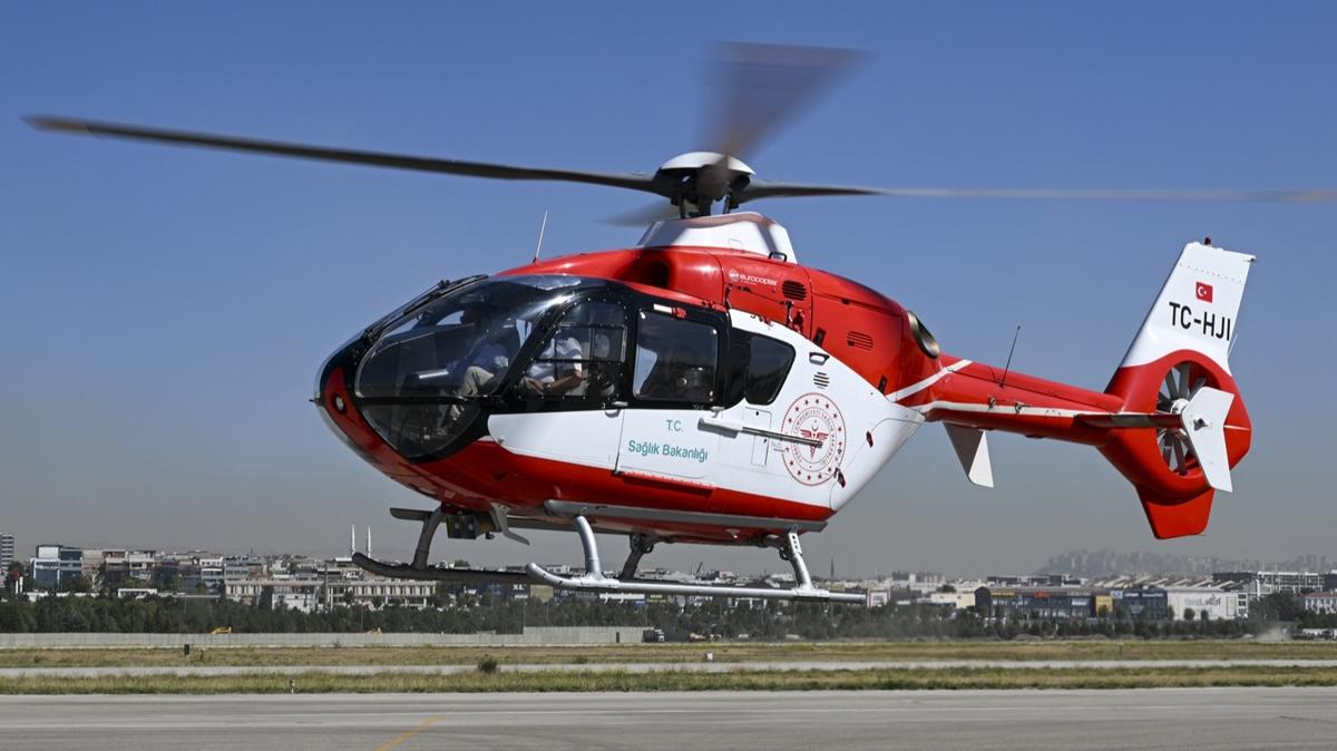 gkbey helikopteri hava ambulans filosu salk bakanl fotoraflar resimleri