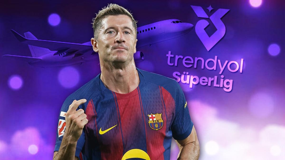 Robert Lewandowski Sper Lig Barcelona Transfer fotoraflar resimleri