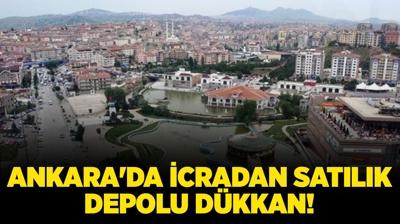 Ankara Keiren'de icradan satlk depolu dkkan!