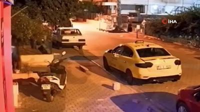 Patenle kayarak i yeri kurunlad! O anlar kamerada