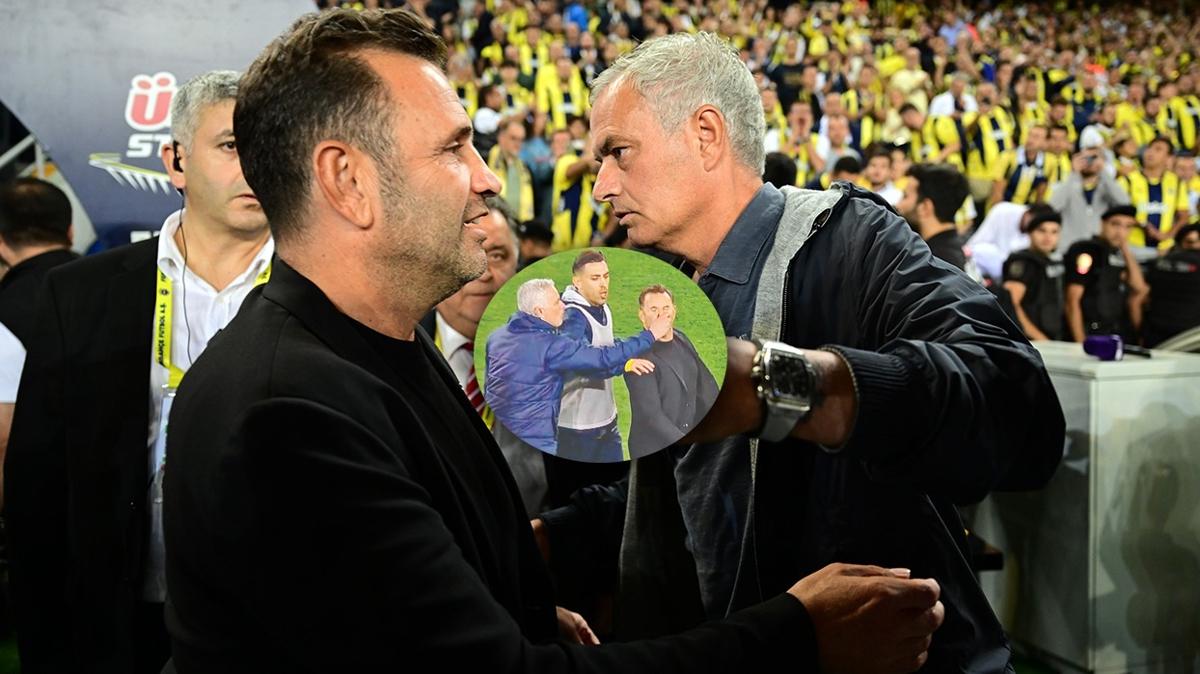 okan buruk jose mourinho fenerbahe galatasaray fotoraflar resimleri
