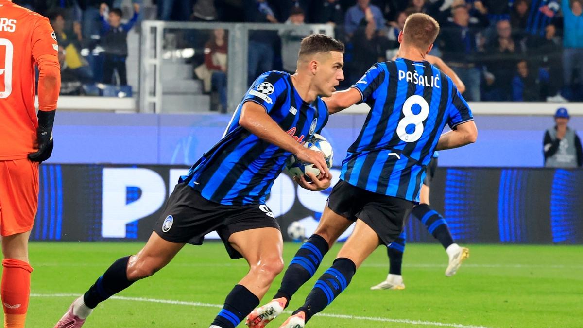 atalanta ampiyonlar ligi club brugge fotoraflar resimleri