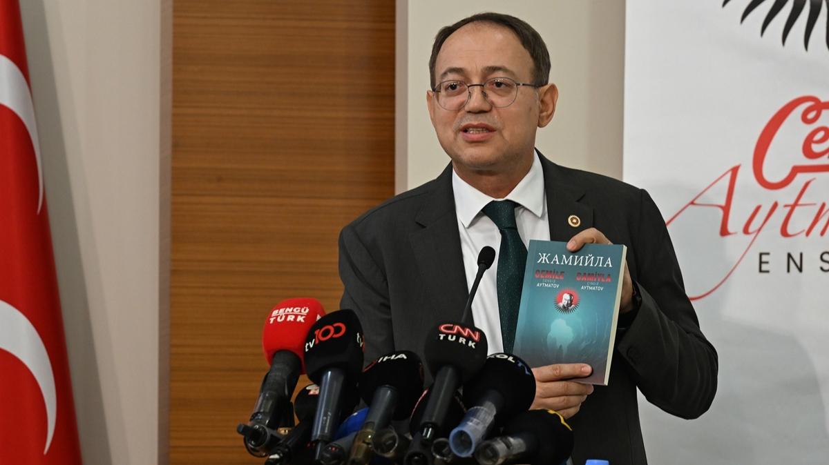 MHP Trk alfabesi Cengiz Aytmatov fotoraflar resimleri