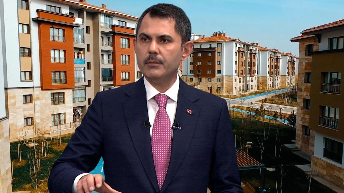 evre ehircilik ve klim Deiiklii Bakan Murat Kurum Konut Proje fotoraflar resimleri