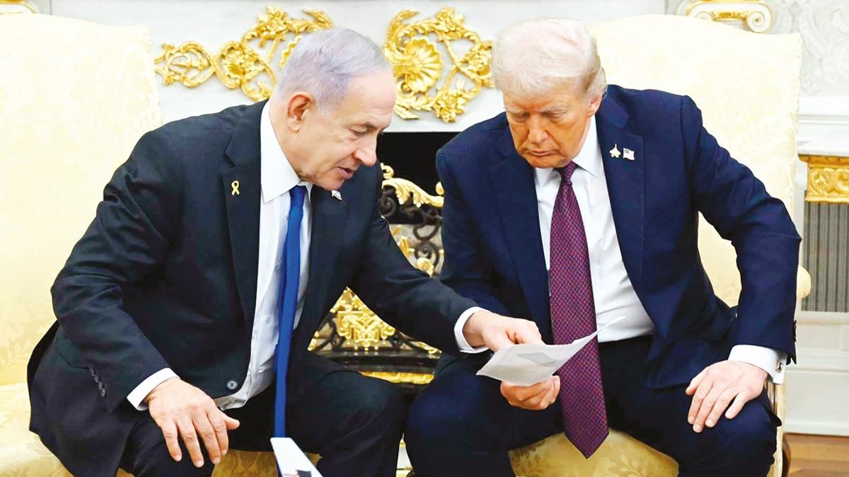 abd donald trump israil binyamin netanyahu gazze gazze plan fotoraflar resimleri