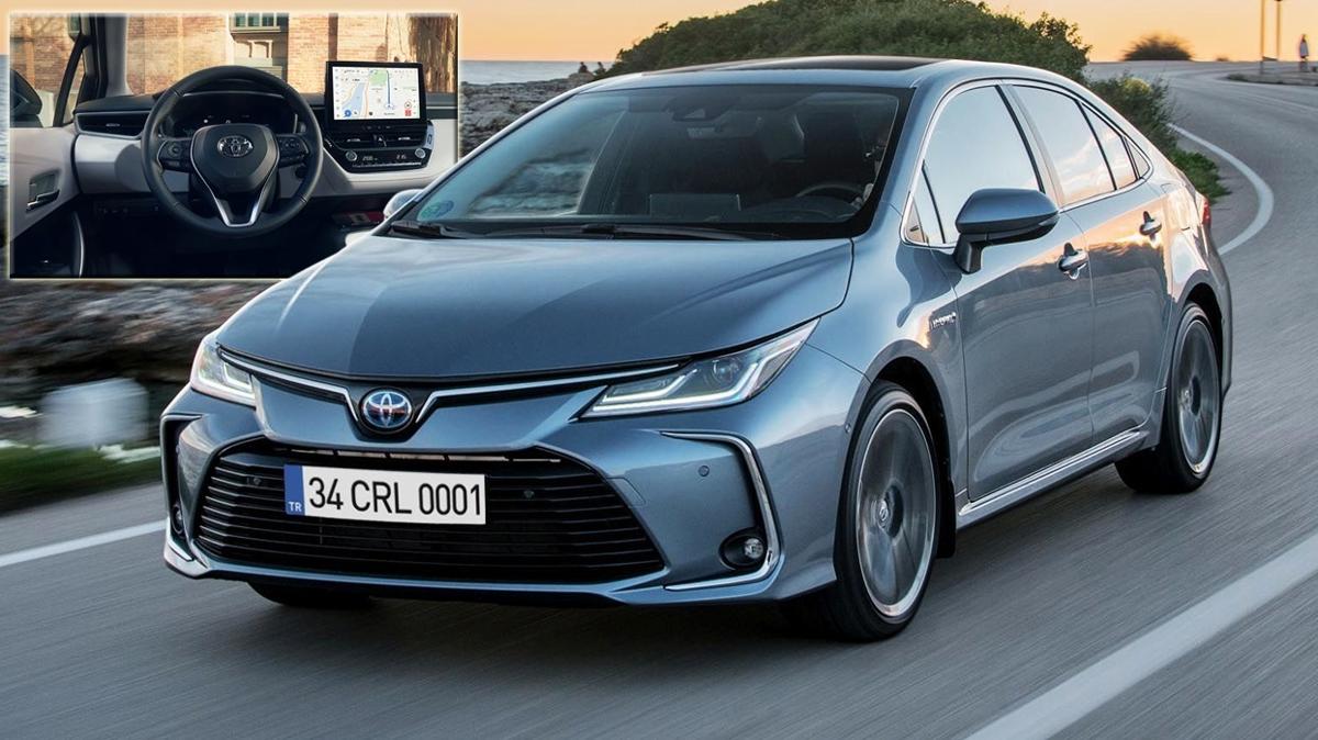 toyota corolla sedan otomobil fotoraflar resimleri
