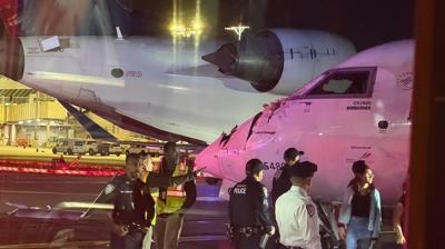 LaGuardia Havaliman'nda yolcu uaklar arpt: Yarallar var