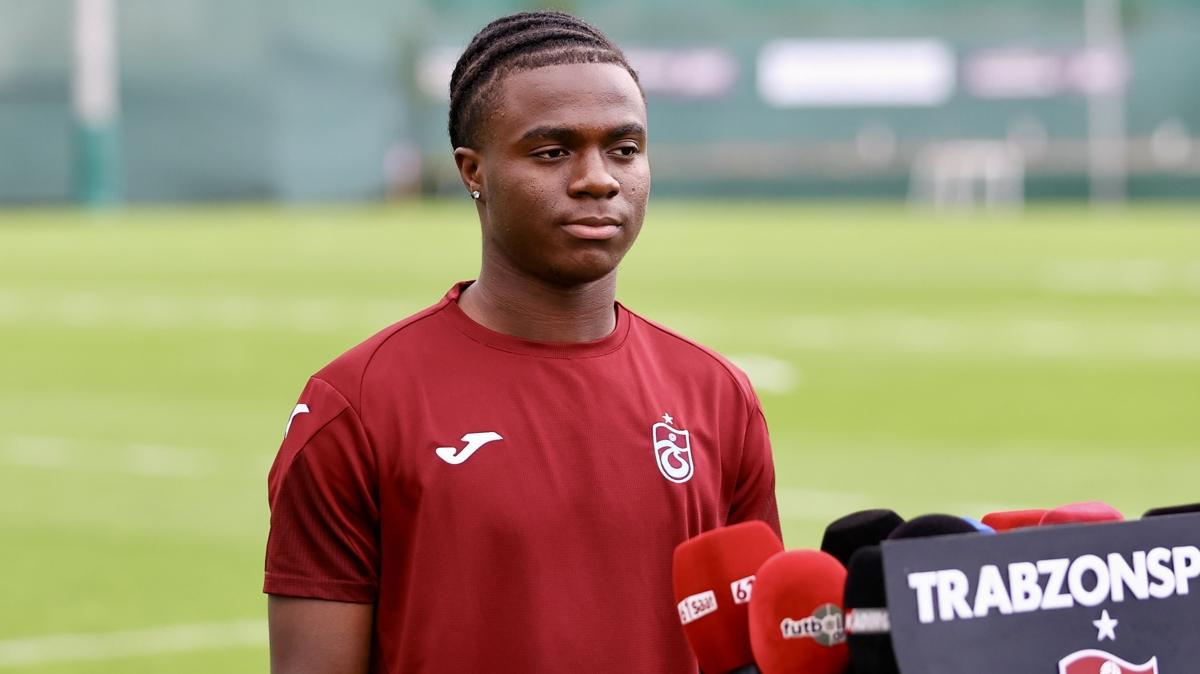 trabzonspor Christ Oulai sper lig fotoraflar resimleri