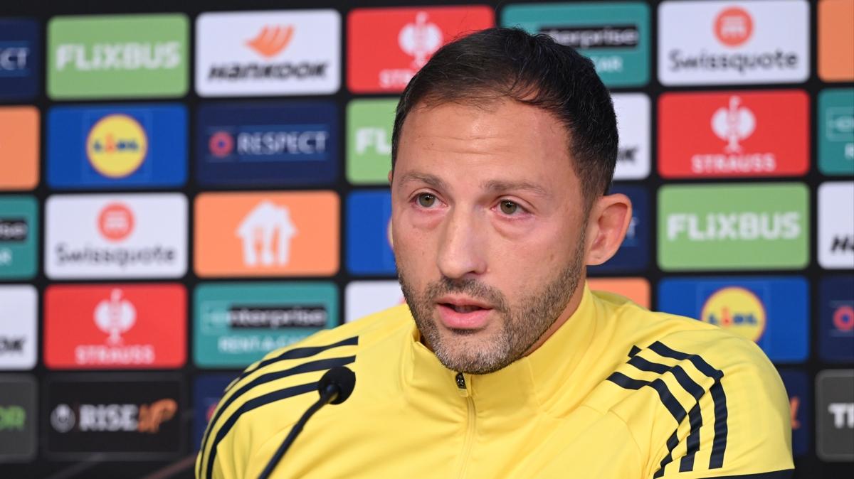 fenerbahe domenico tedesco avrupa ligi fotoraflar resimleri