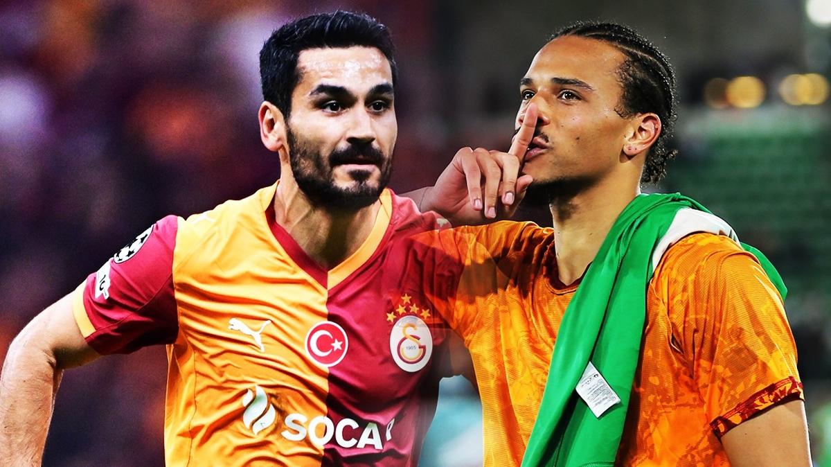 ilkay gndoan leroy sane galatasaray fotoraflar resimleri