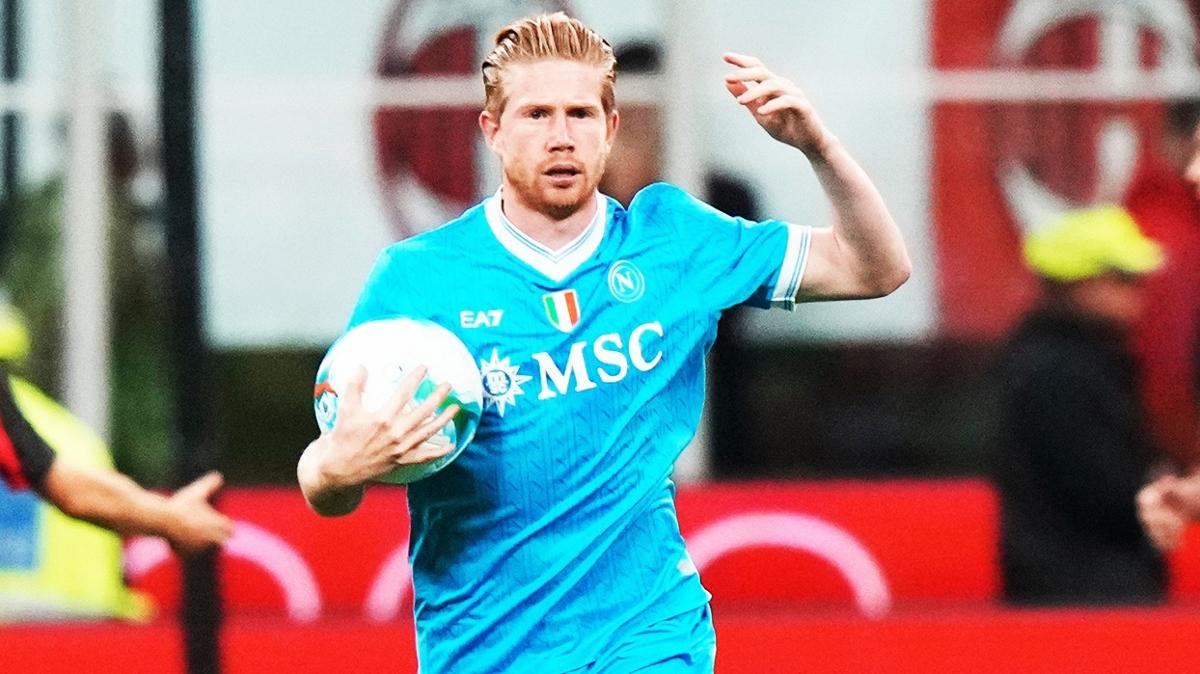 Kevin De Bruyne Napoli ampiyonlar Ligi fotoraflar resimleri