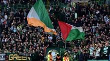 Celtic taraftarlarndan Avrupa Ligi'nde srail'e protesto
