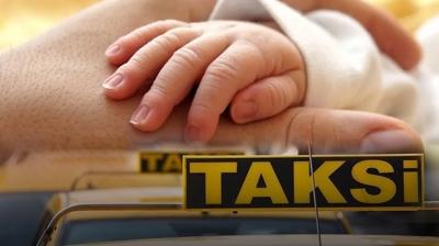 Aileye THY tarifesi jesti! Hastaneye yeti�emedi takside do�um yapt�