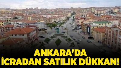 Ankara Pursaklar'da icradan satlk dkkan!