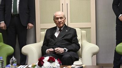 Baheli, partisinin Siyaset ve Liderlik Okulu'nun yeni eitim yl alna katld