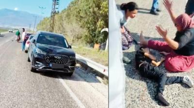 Servisten indi, cip ezdi... Bir annenin en ac� feryad�!