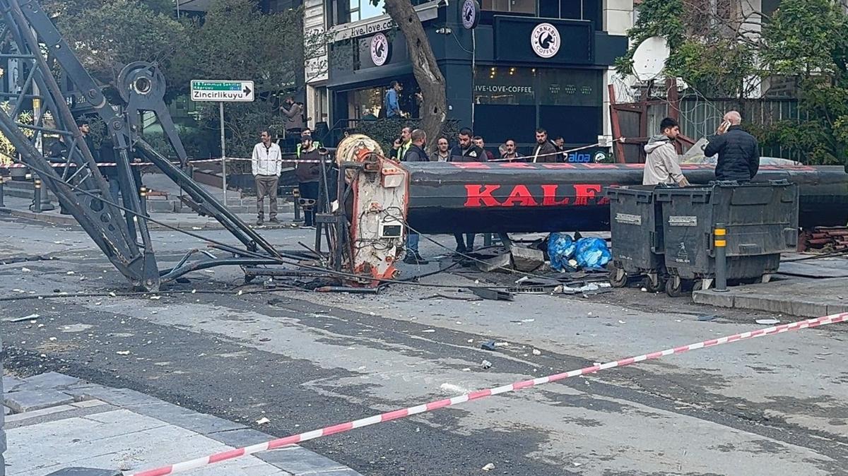 yurt binas hasar vinc kazas kz renciler fotoraflar resimleri