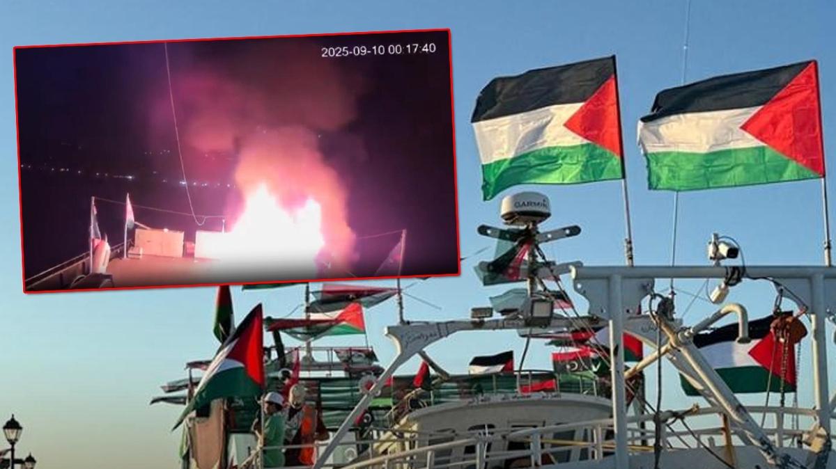 srail Babakan Netanyahu HA saldrlar Kresel Sumud Filosu fotoraflar resimleri