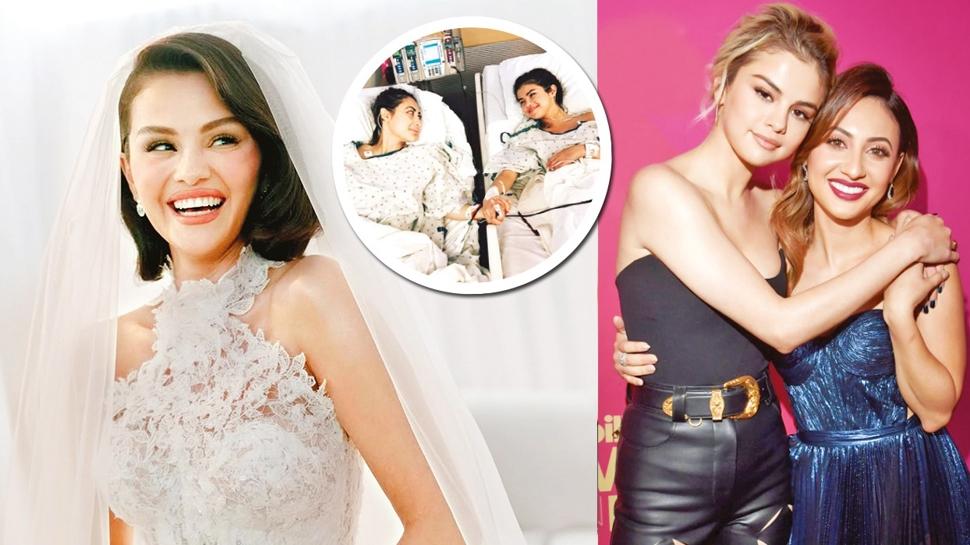 Selena Gomez'den byk vefaszlk! Bbreini balayan dostunu davet etmemi