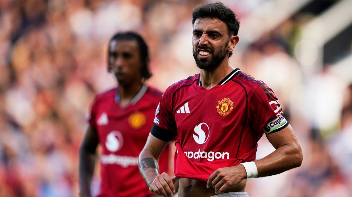 bruno fernandes manchester united transfer fotoraflar resimleri