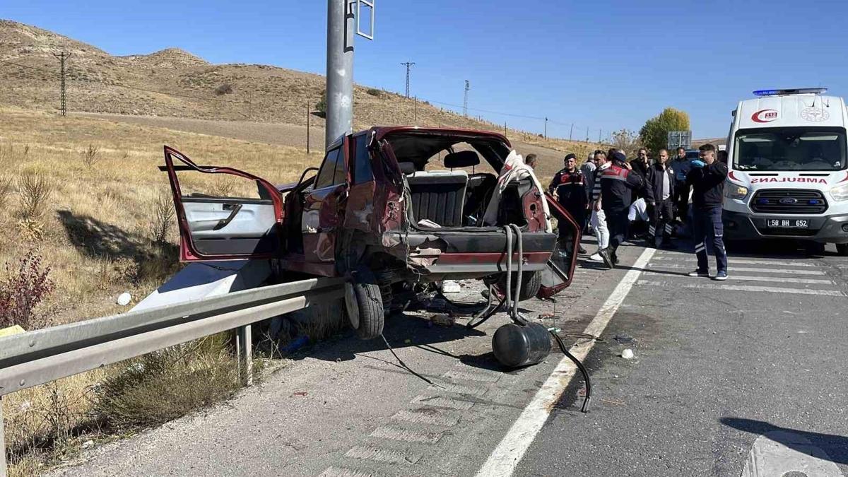 Sivas trafik kazas LPG tank patlamas 10 yaral fotoraflar resimleri