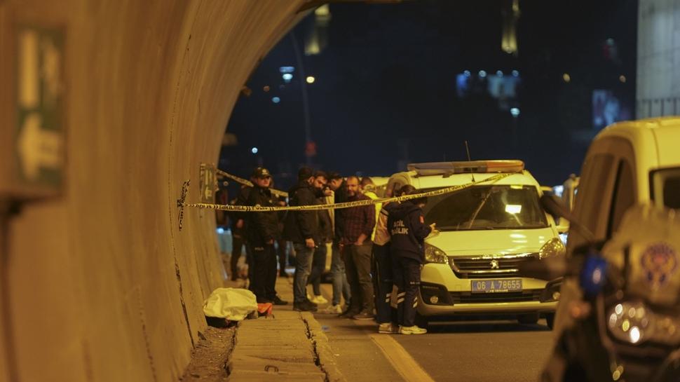 Ankara'da kan donduran olay! Pompal tfekle dehet sat